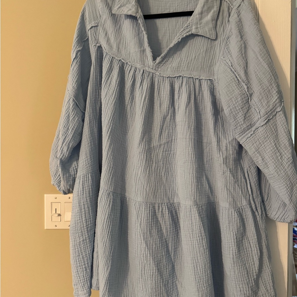 Light Blue Women's Top